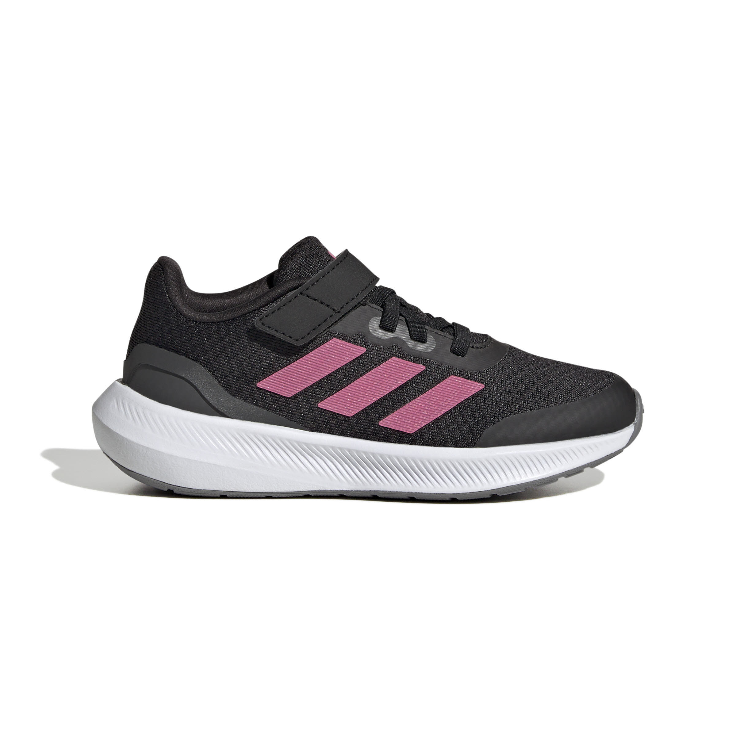 adidas RunFalcon 3.0 Elastic Lace Top Strap Mädchen Sneaker Sportschuhe Laufschuhe schwarz