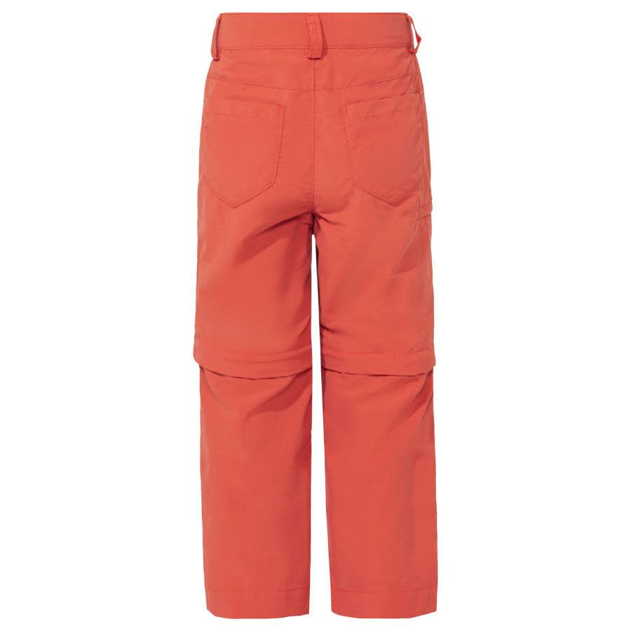 Vaude Detective Antimos Jungen Zip-Off Hose Wanderhose rot