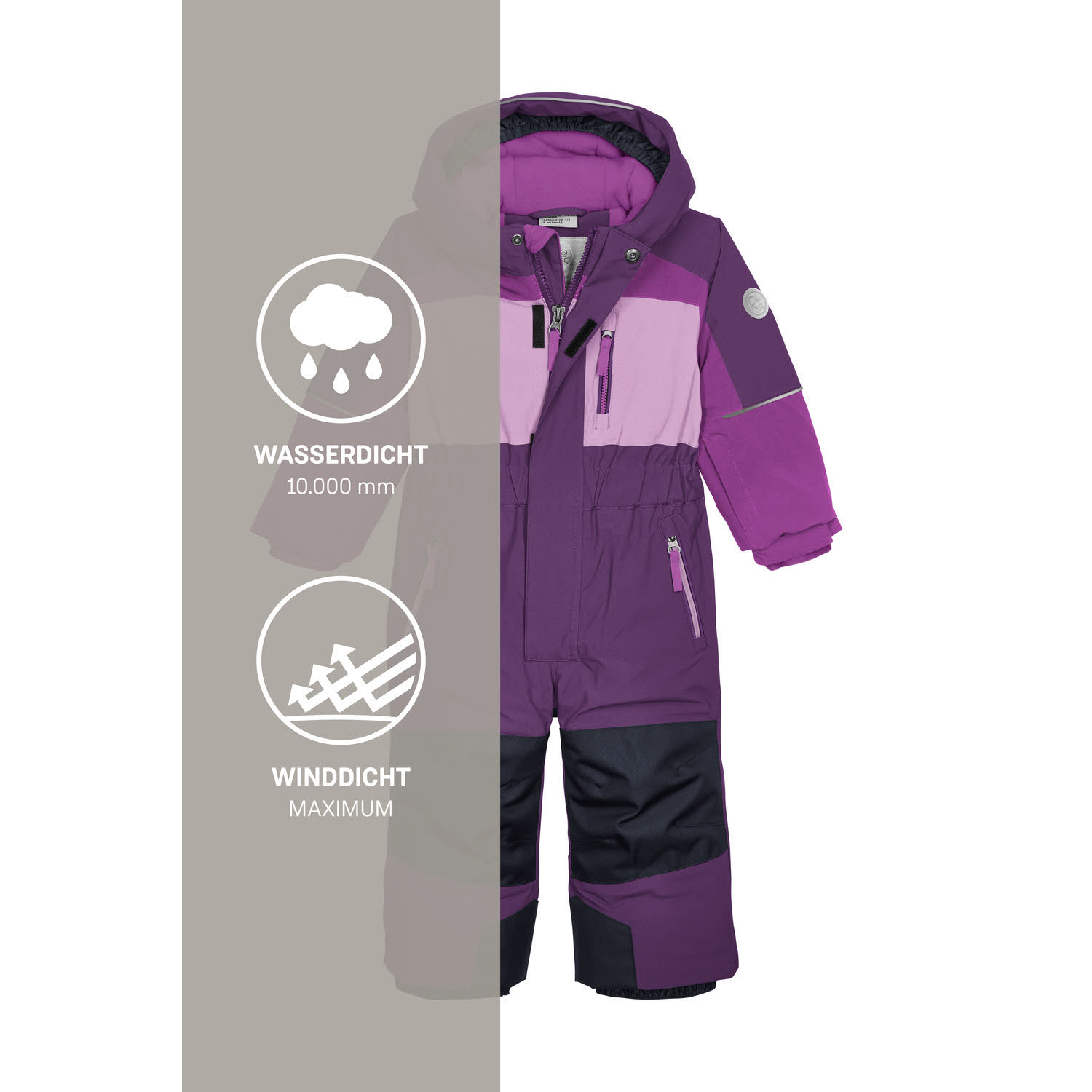 Killtec FISW 31 MNS ONPC Mädchen Schneeoverall Schneeanzug dunkelpflaume