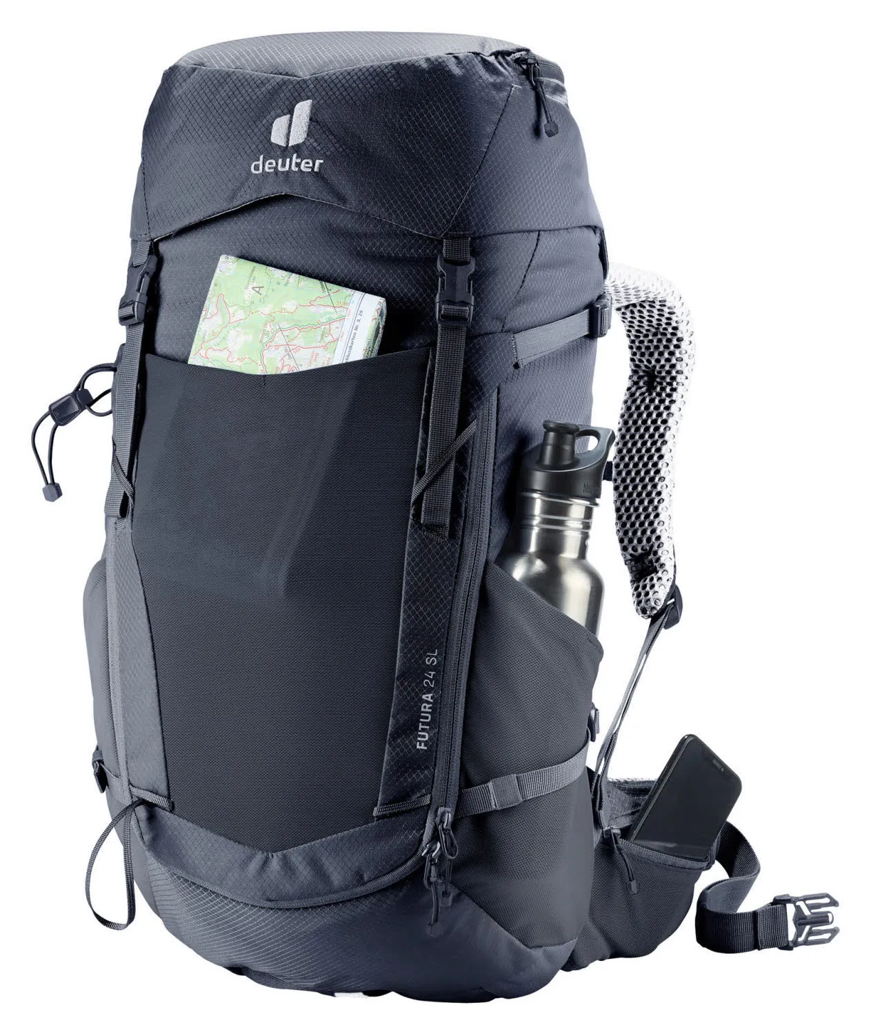 Deuter Futura 24 SL Damen Wanderrucksack Trekkingrucksack schwarz