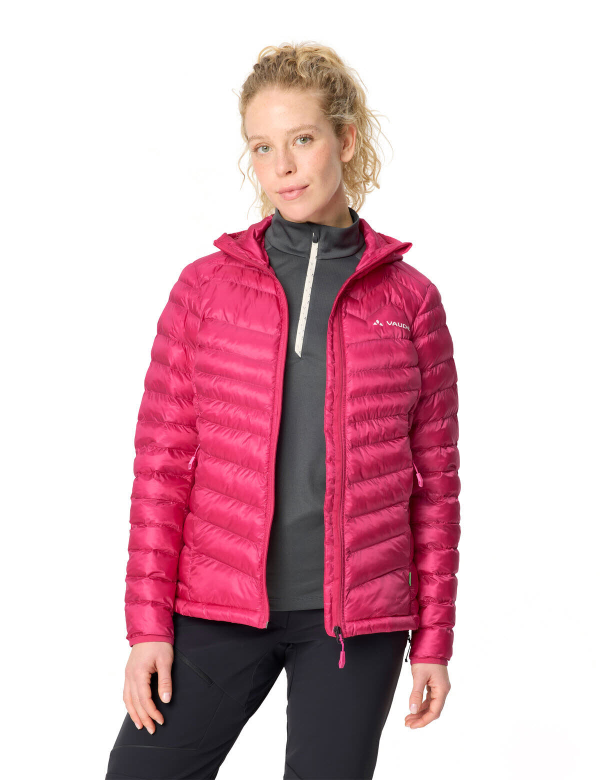 Vaude Batura Damen Winterjacke Thermojacke Kapuzenjacke hibiscus pink