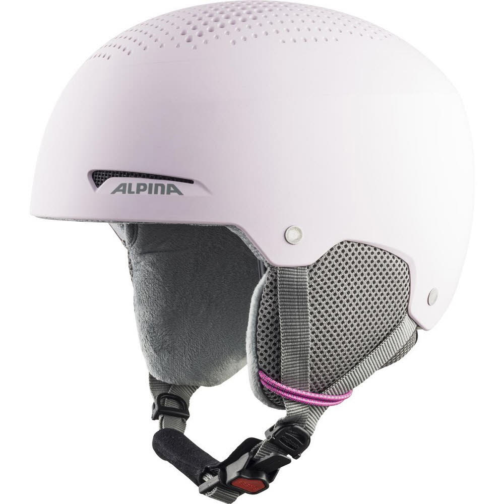 Alpina ZUPO Mädchen Skihelm Snowboardhelm light-rose matt