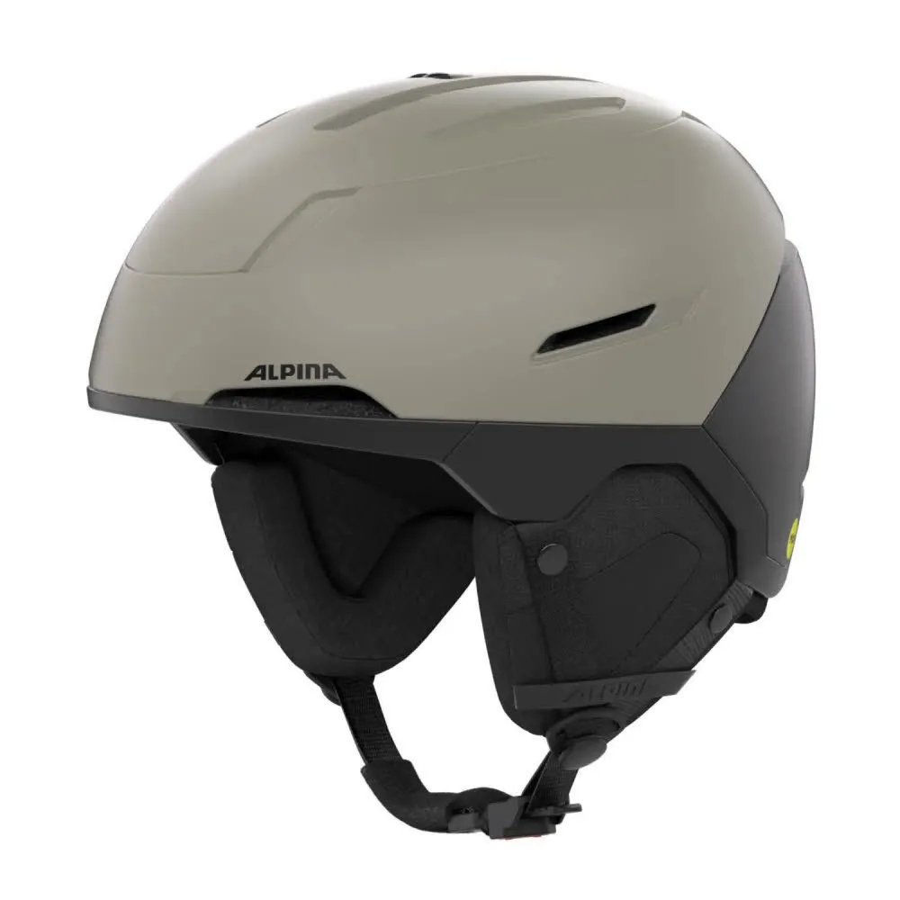 Alpina VERSATILE MIPS Unisex Skihelm Snowboardhelm moon grey matt