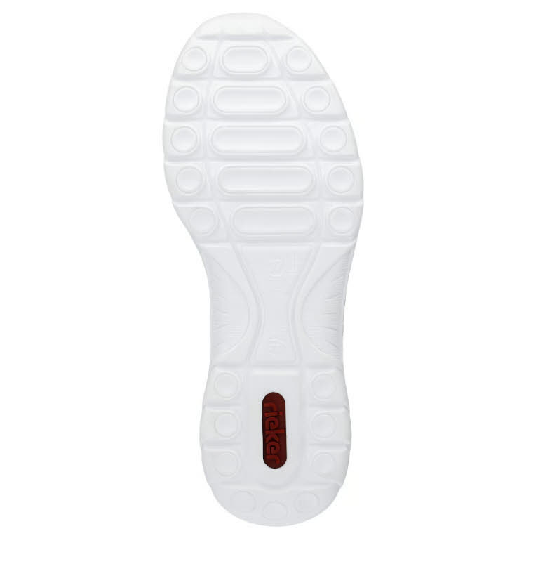 Rieker Damen Halbschuhe Slipper Sneaker weiß