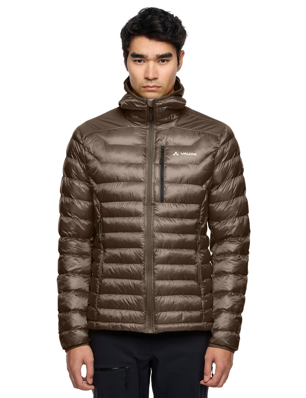 Vaude Batura Herren Winterjacke Kapuzenjacke Thermojacke deer brown