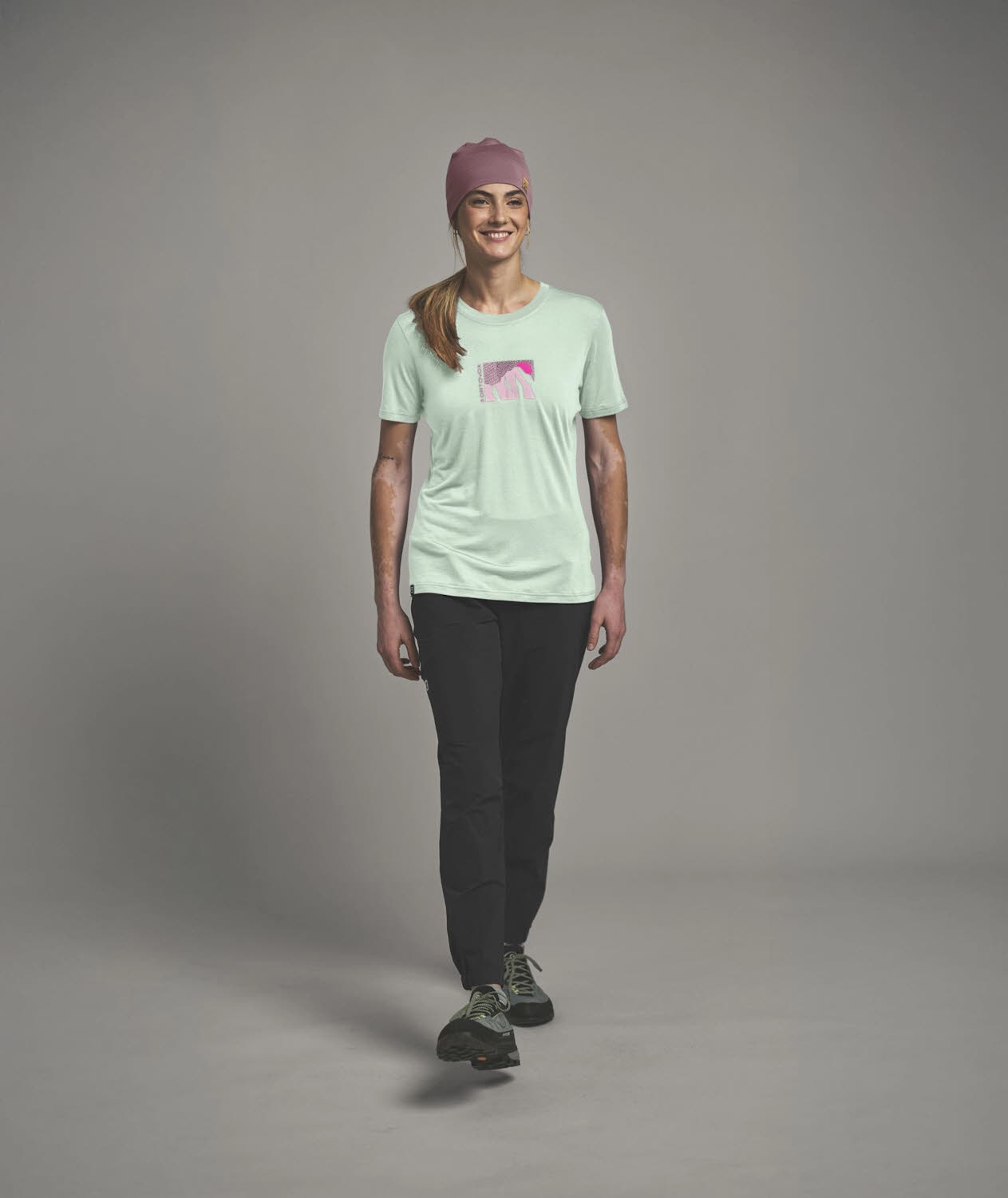 Ortovox 120 COOL TEC MTN SUN TS W Damen Wandershirt grün