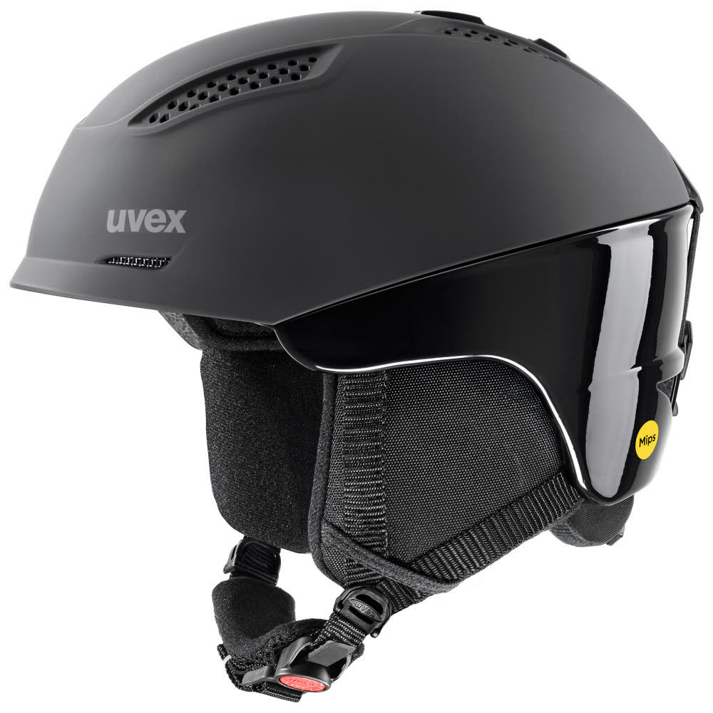 Uvex Ultra Pure Mips Unisex Skihelm Snowboardhelm schwarz