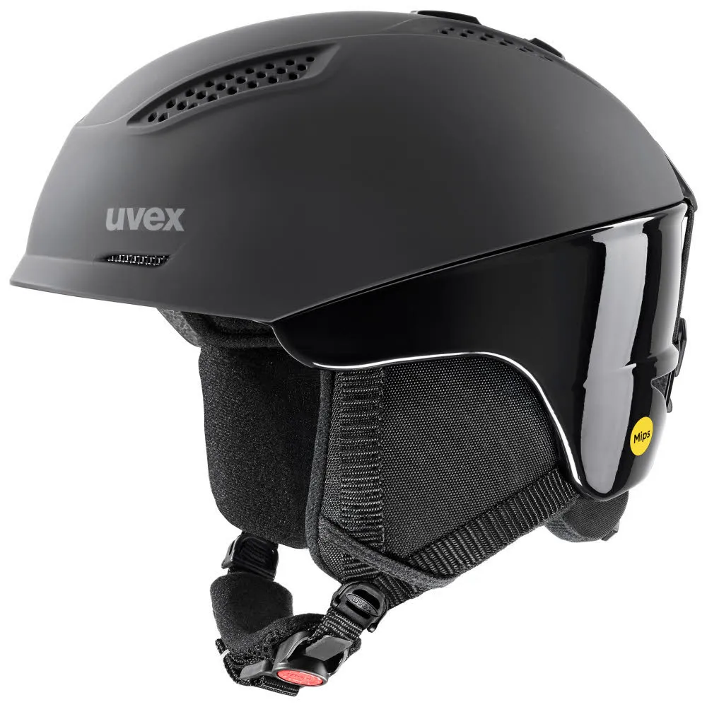 Uvex Ultra Pure Mips Unisex Skihelm Snowboardhelm schwarz