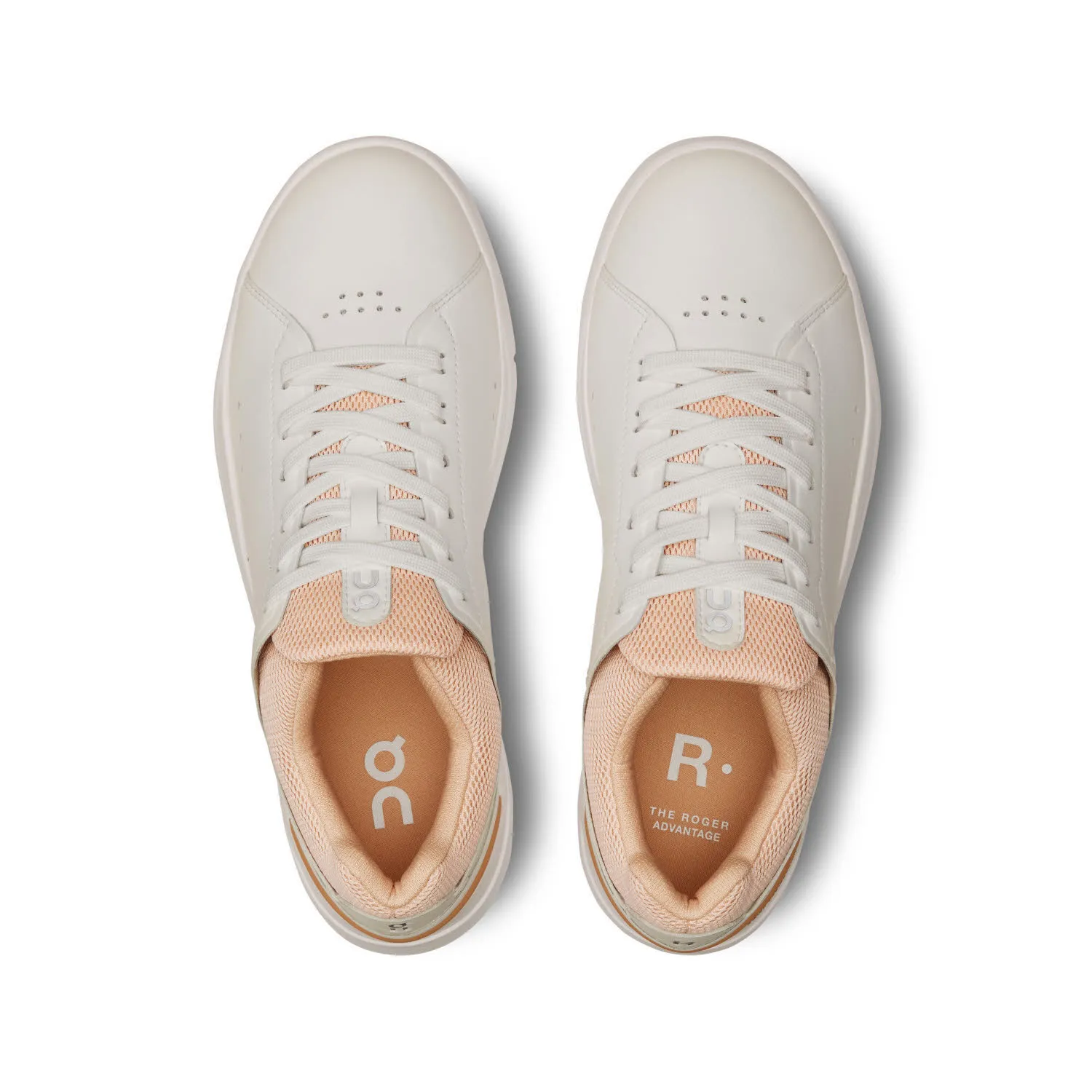 ON THE ROGER ADVANTAGE Damen Sneaker Freizeitschuhe weiß