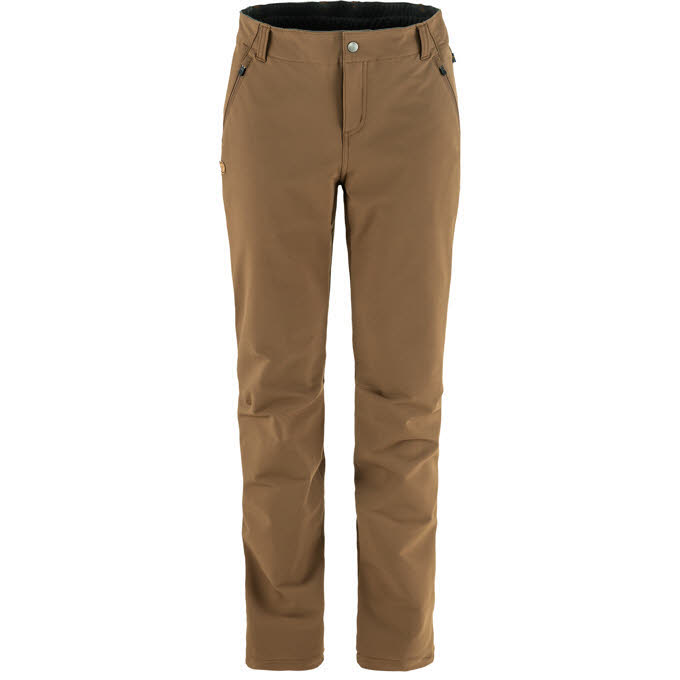 Fjällräven Abisko Winter Stretch Trousers W Trekkinghose Damen braun