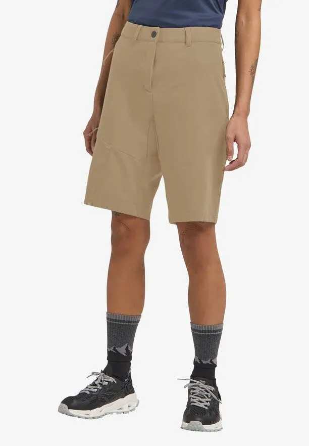 Jack Wolfskin Pico Trail Shorts Damen Hose kurz braun