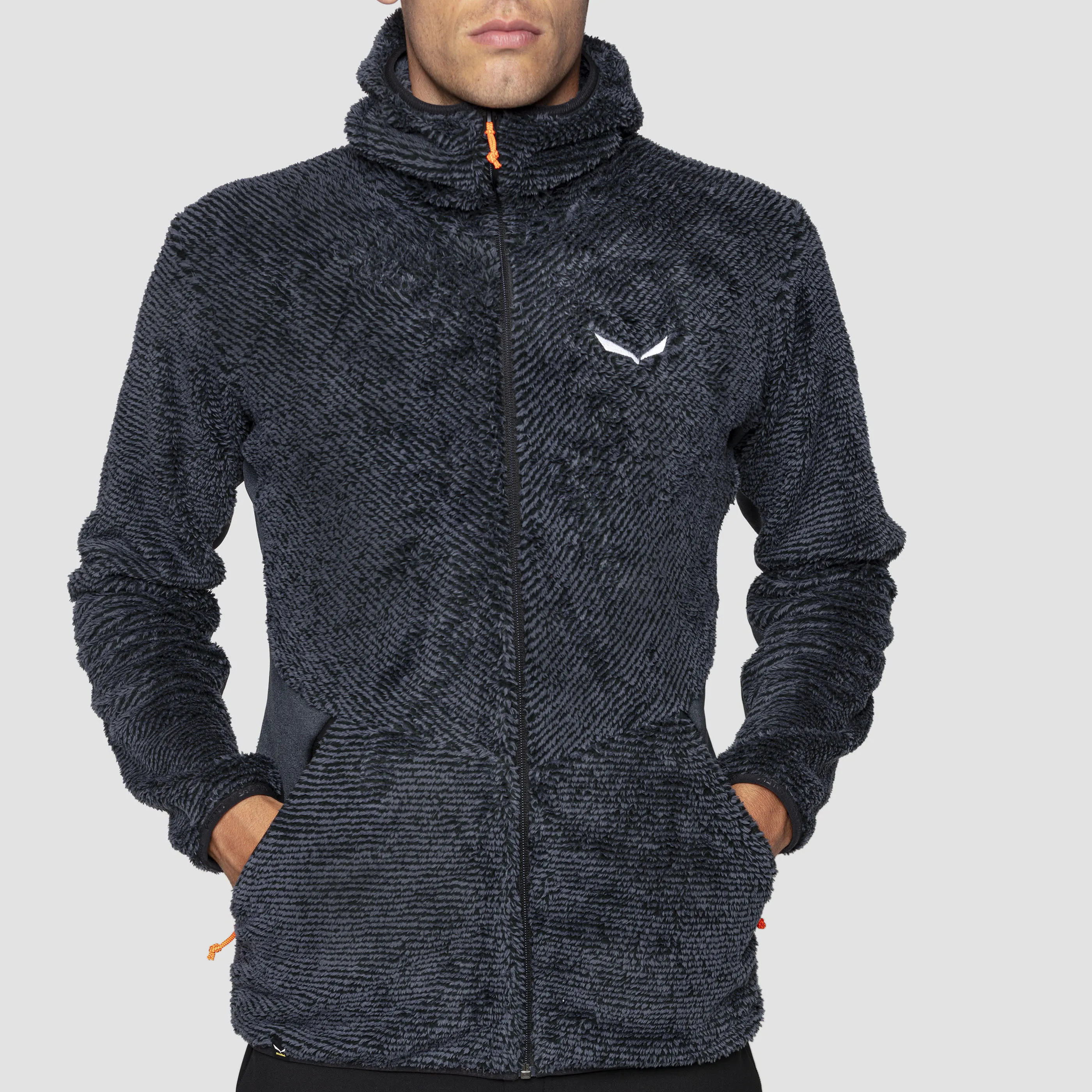 Salewa TOGNAZZA PL M JACKET Fleecejacke Kapuzenjacke Herren schwarz