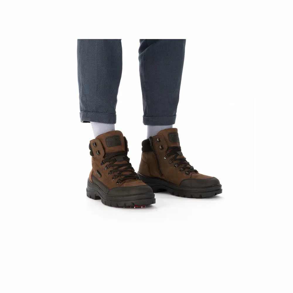 Rieker Herren Schnürstiefel braun