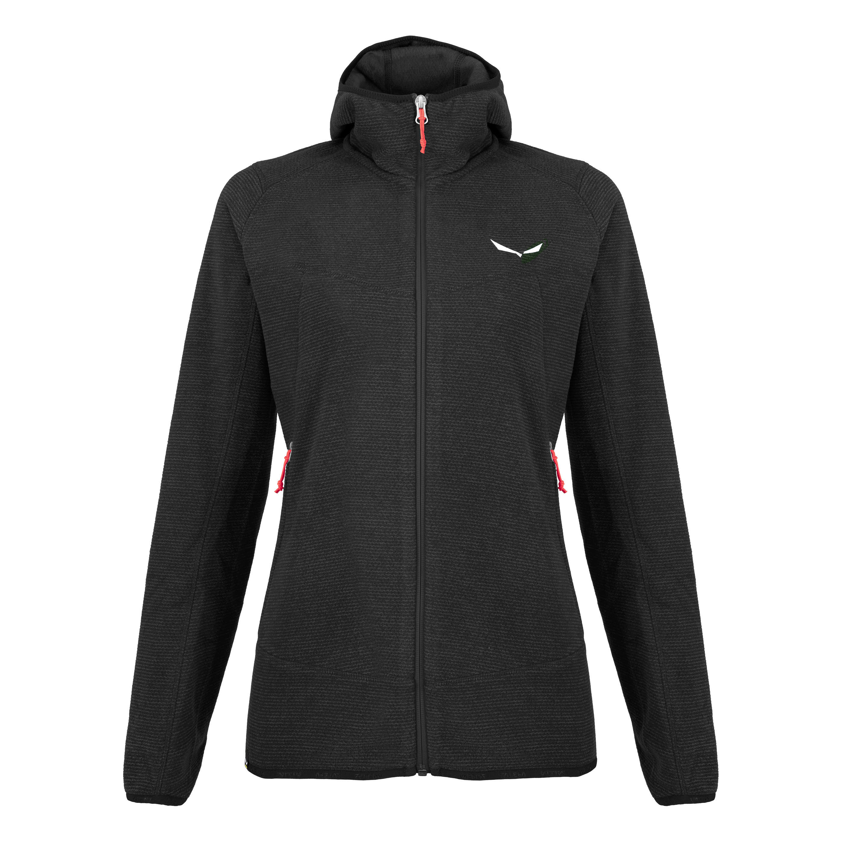 Salewa NUVOLO PL W JACKET Fleecejacke Kapuzenjacke Damen schwarz