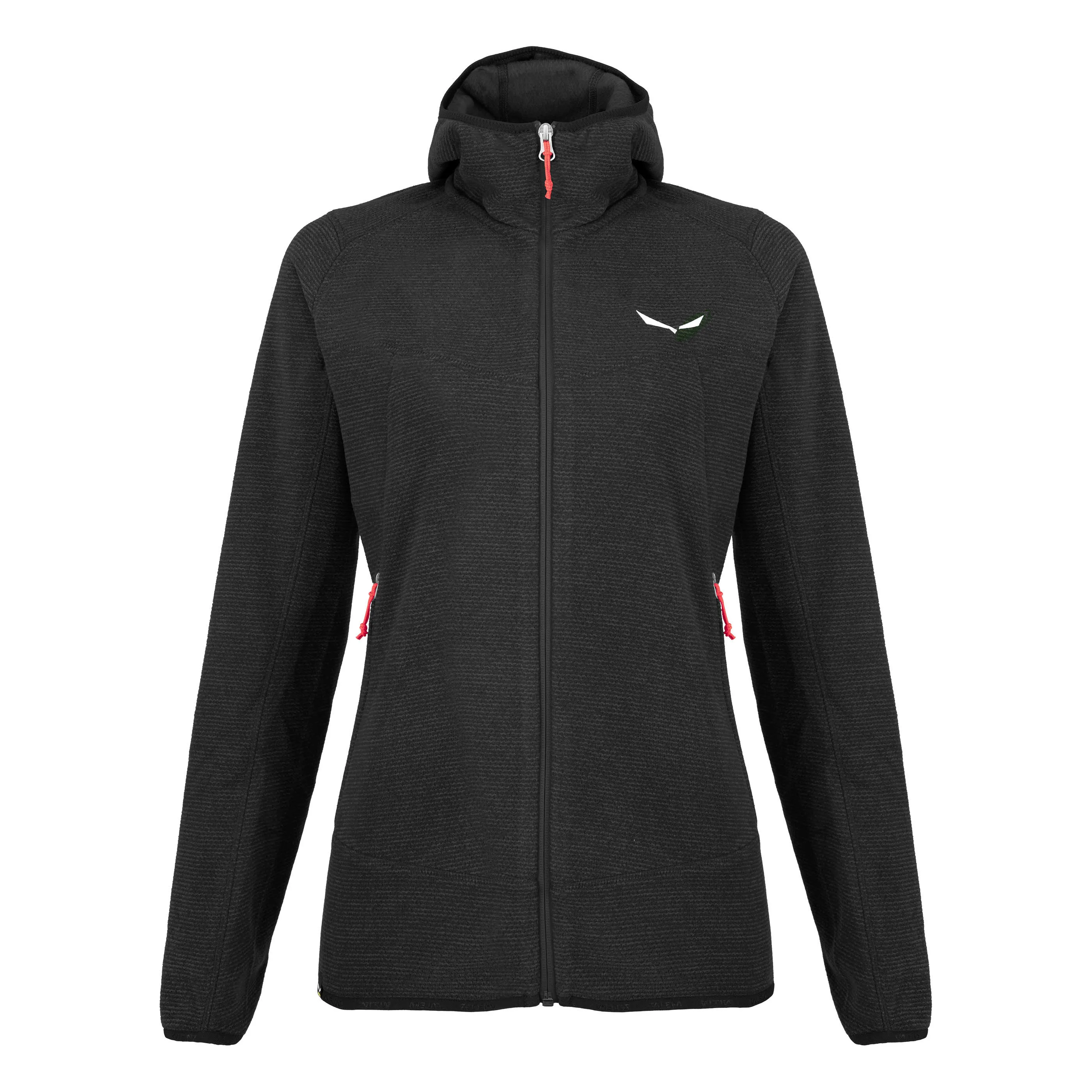 Salewa NUVOLO PL W JACKET Fleecejacke Kapuzenjacke Damen schwarz