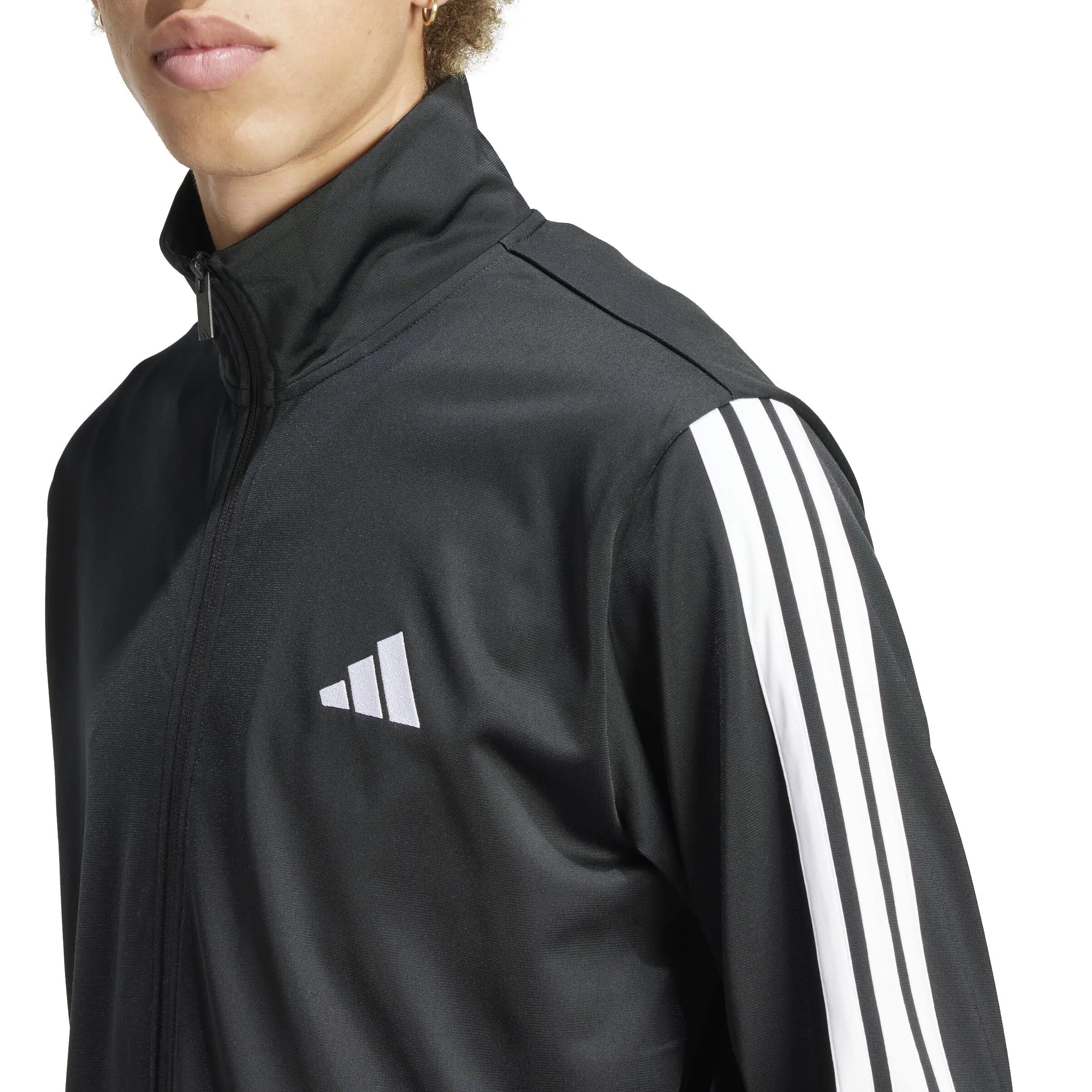 adidas M 3S Tr Tt Ts Herren Trainingsanzug schwarz/weiß