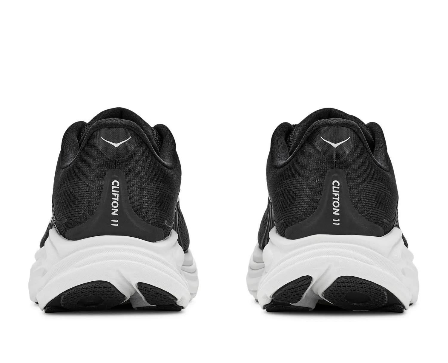Hoka Clifton 11 Damen Laufschuhe Joggingschuhe schwarz/weiß