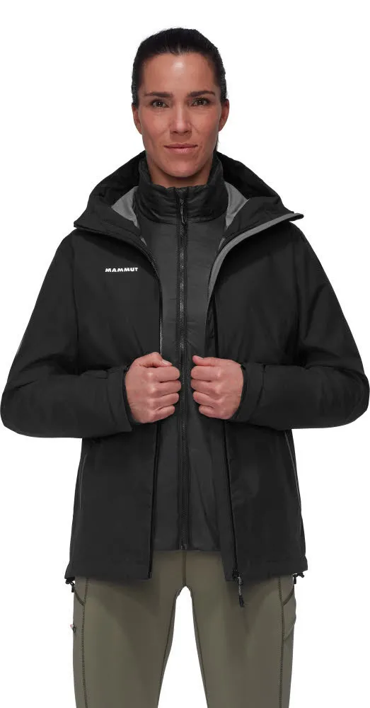 Mammut Alto Light 3 in 1 HS Hooded Jacket Kombijacke Freizeitjacke wasserdicht schwarz