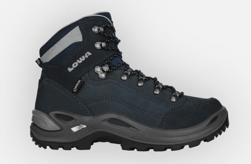 Lowa RENEGADE GTX MID WS Damen Wanderschuhe Trekkingschuhe navy/grau NEU