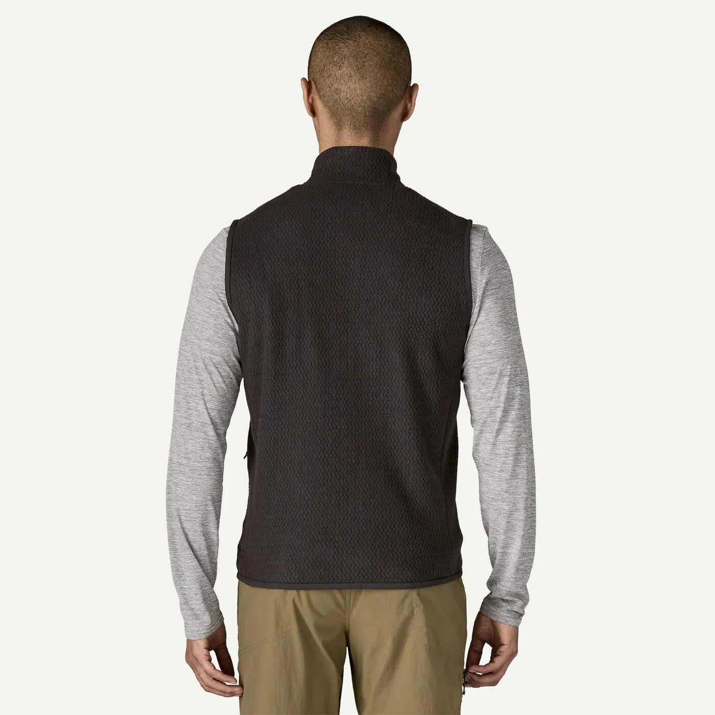 Patagonia R1® Air Fleece Vest ärmellos Herren schwarz