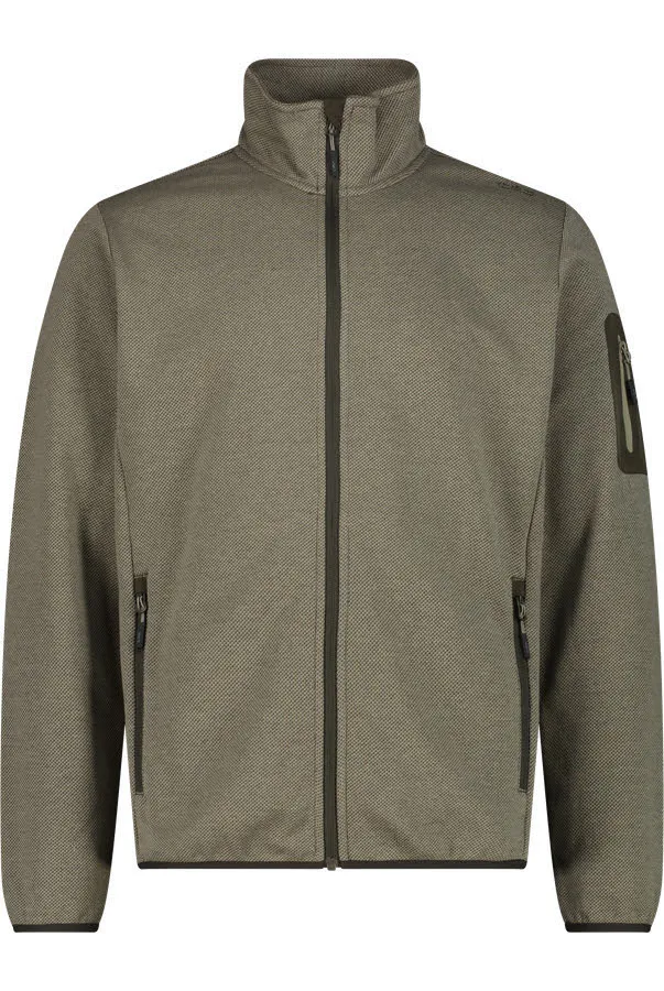 CMP MAN JACKET Herren Fleecejacke Outdoorjacke sage/pine