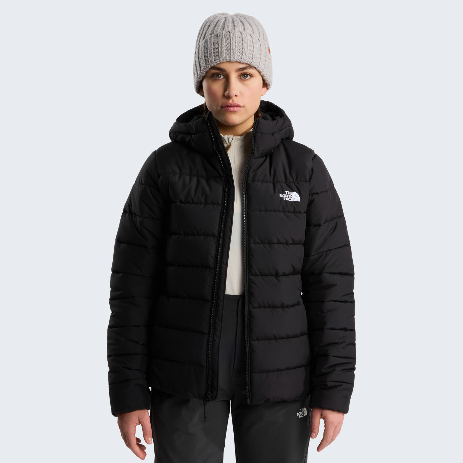 The North Face Aconcagua Damen Kapuzenjacke Daunenjacke schwarz