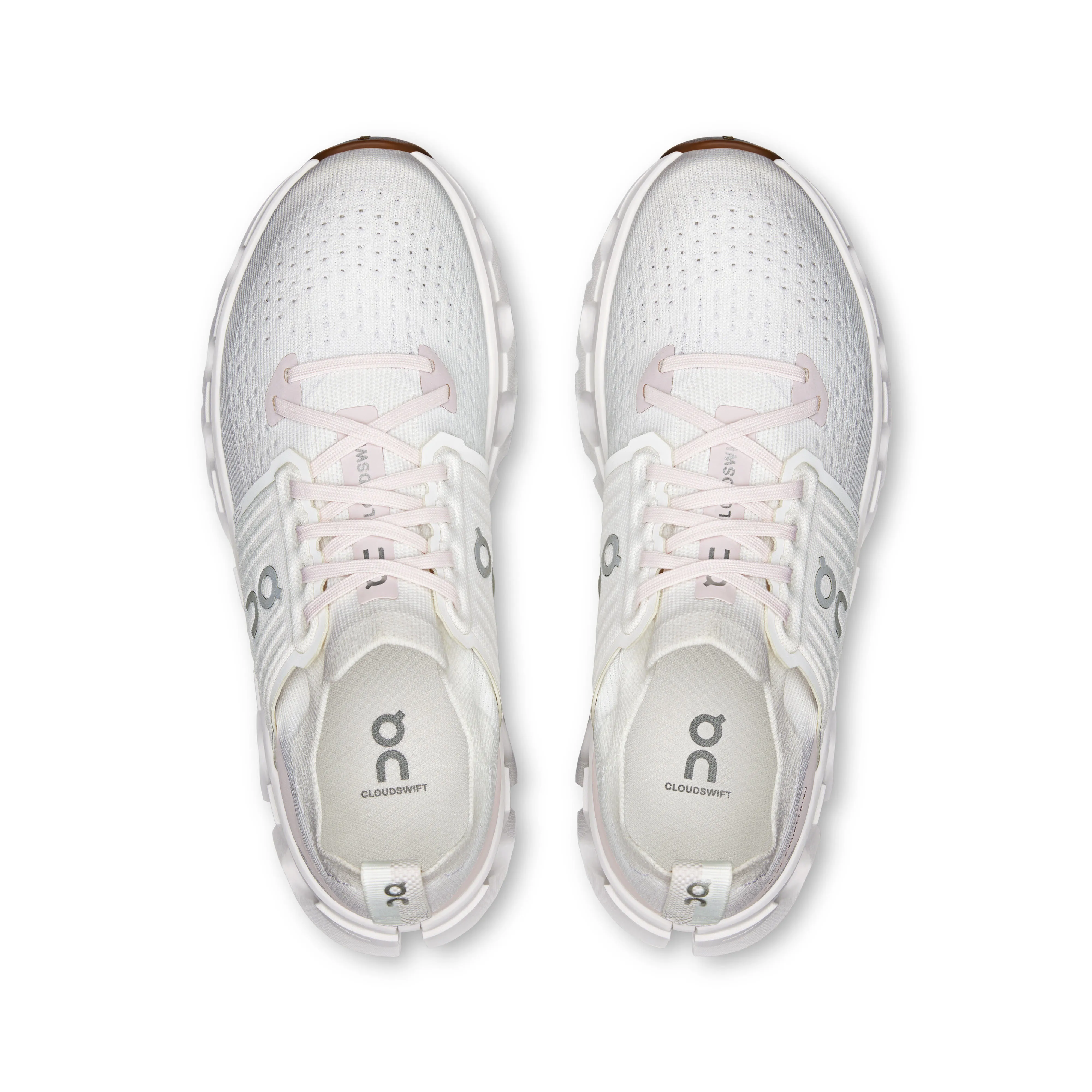 ON CLOUDSWIFT 4 Damen Laufschuhe Joggingschuhe white/lily