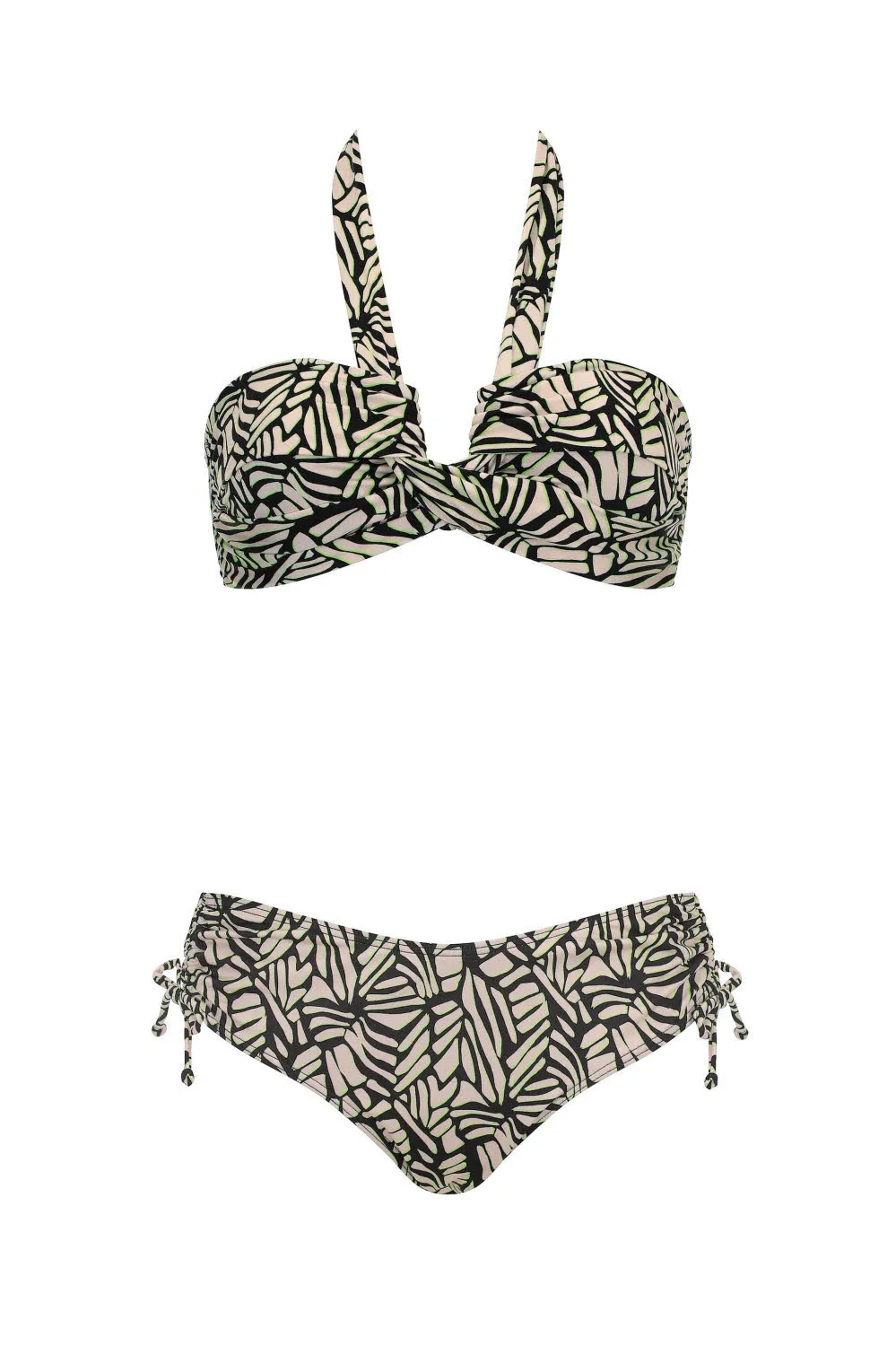 Olympia Beachfashion Damen Bikini Badeanzug beige