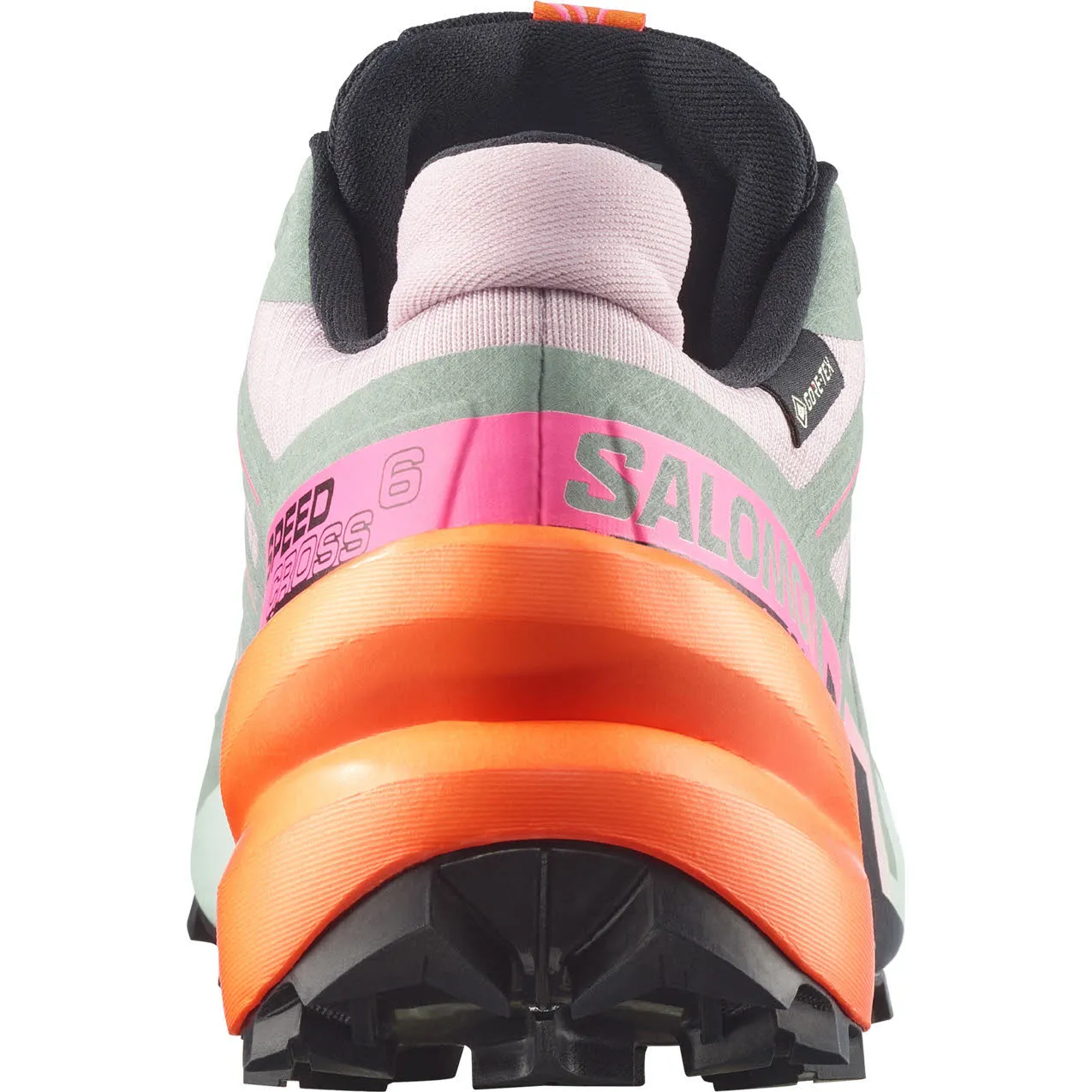 Salomon SPEEDCROSS 6 GTX ICON W Damen Laufschuhe Trailrunningschuhe grün/schwarz