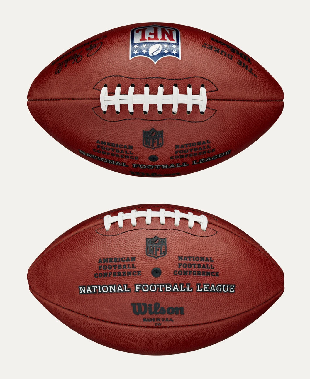 Wilson The Duke NFL Football American Football braun