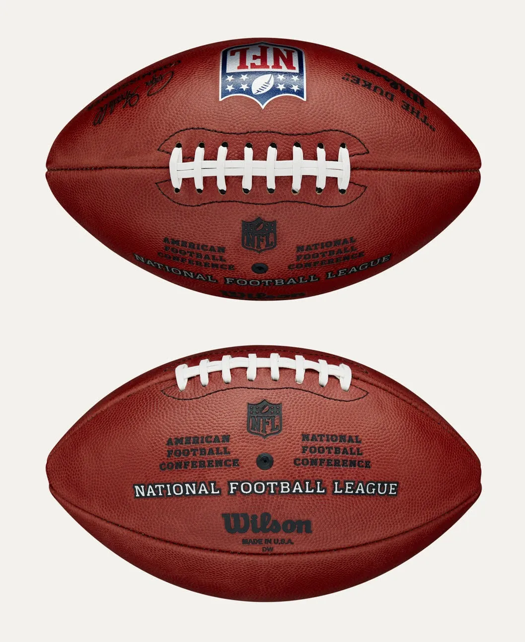 Wilson The Duke NFL Football American Football braun