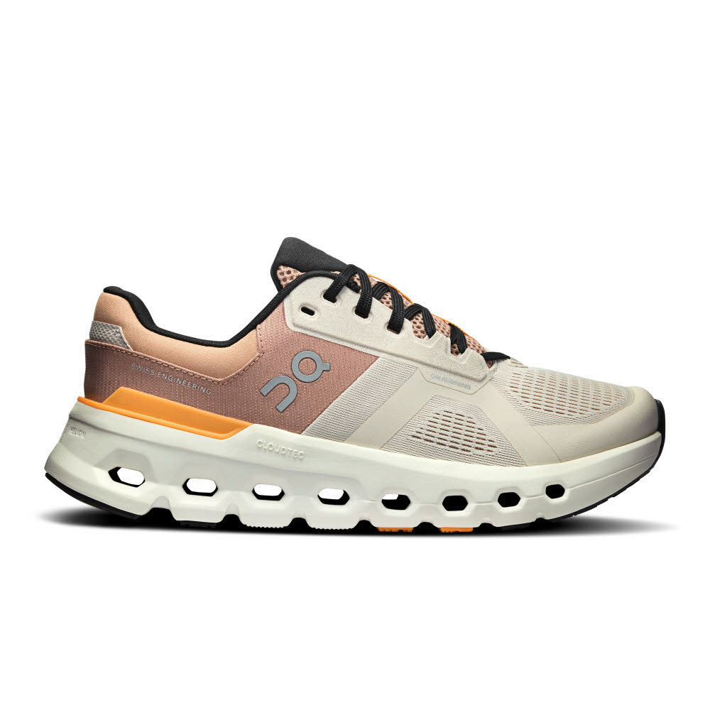 ON CLOUDRUNNER 2 Damen Laufschuhe Joggingschuhe pearl/tangerine