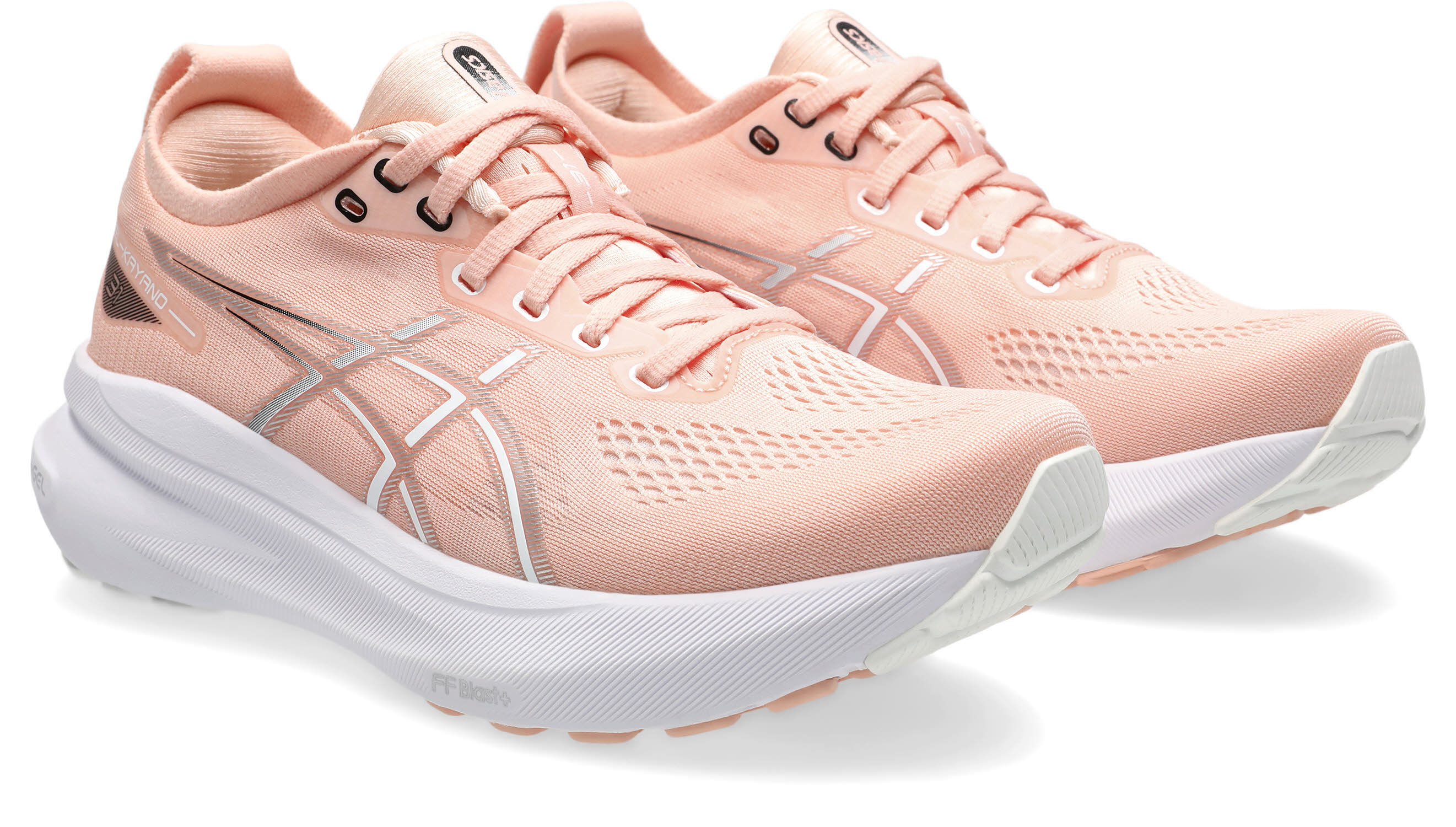 ASICS GEL-KAYANO 31 Laufschuhe Joggingschuhe Damen weiß pfirsich