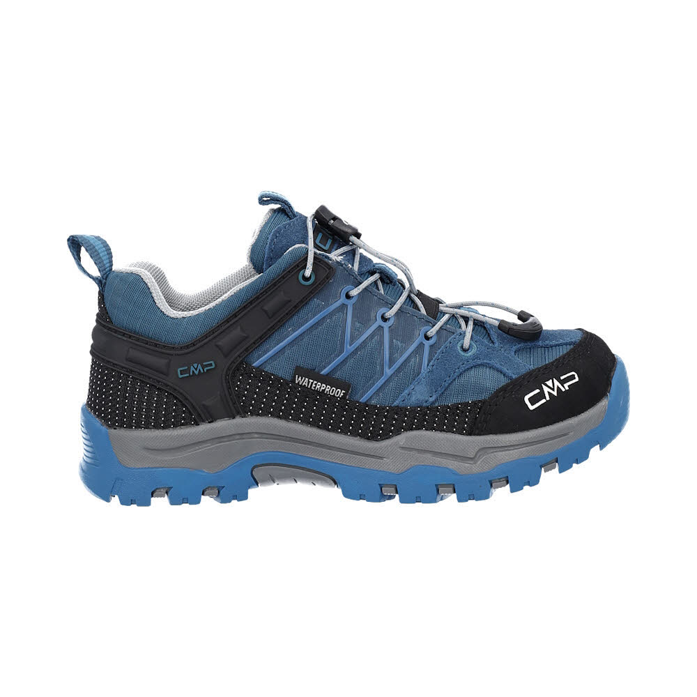 CMP KIDS RIGEL LOW TREKKING SHOES WP Kinder Wanderschuhe ocean