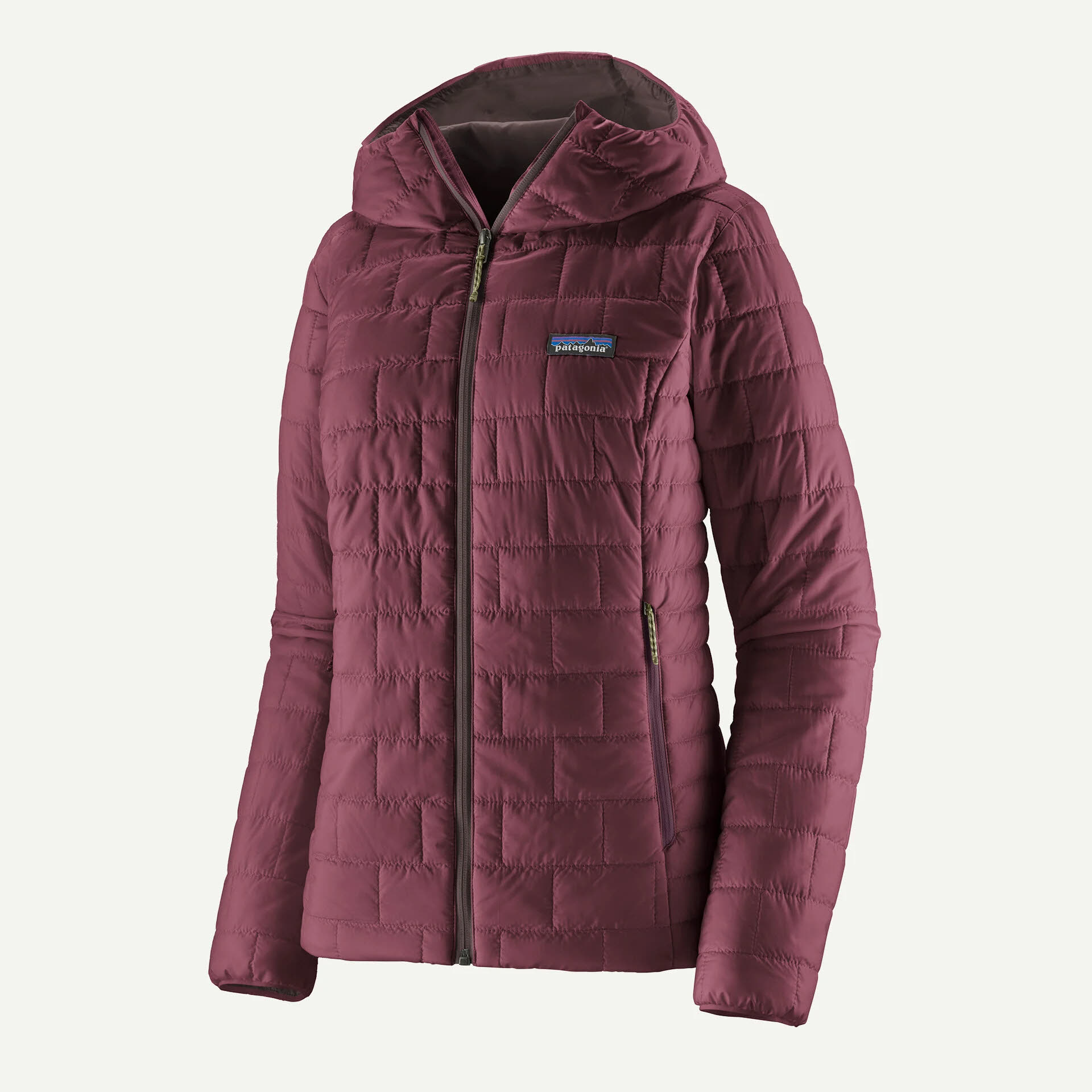 Patagonia Nano Puff Hoody Damen Daunenjacke Outdoorjacke berry fig