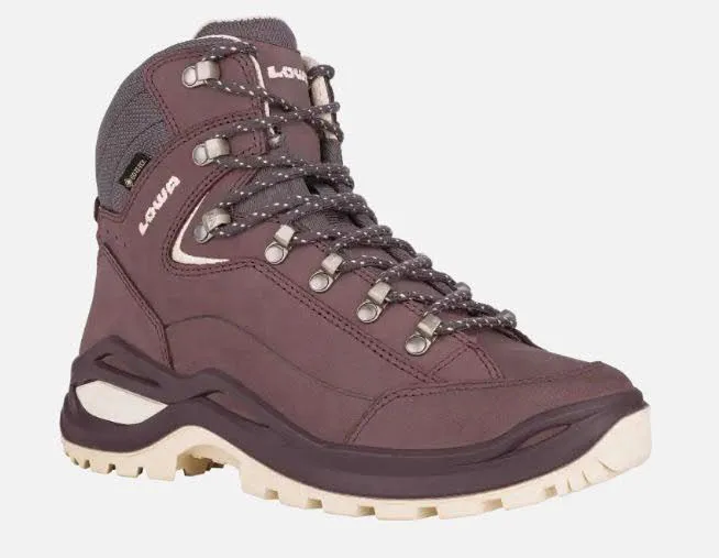 Lowa RENEGADE EVO GTX MID Damen Wanderschuhe Trekkingschuhe Gore-Tex lila