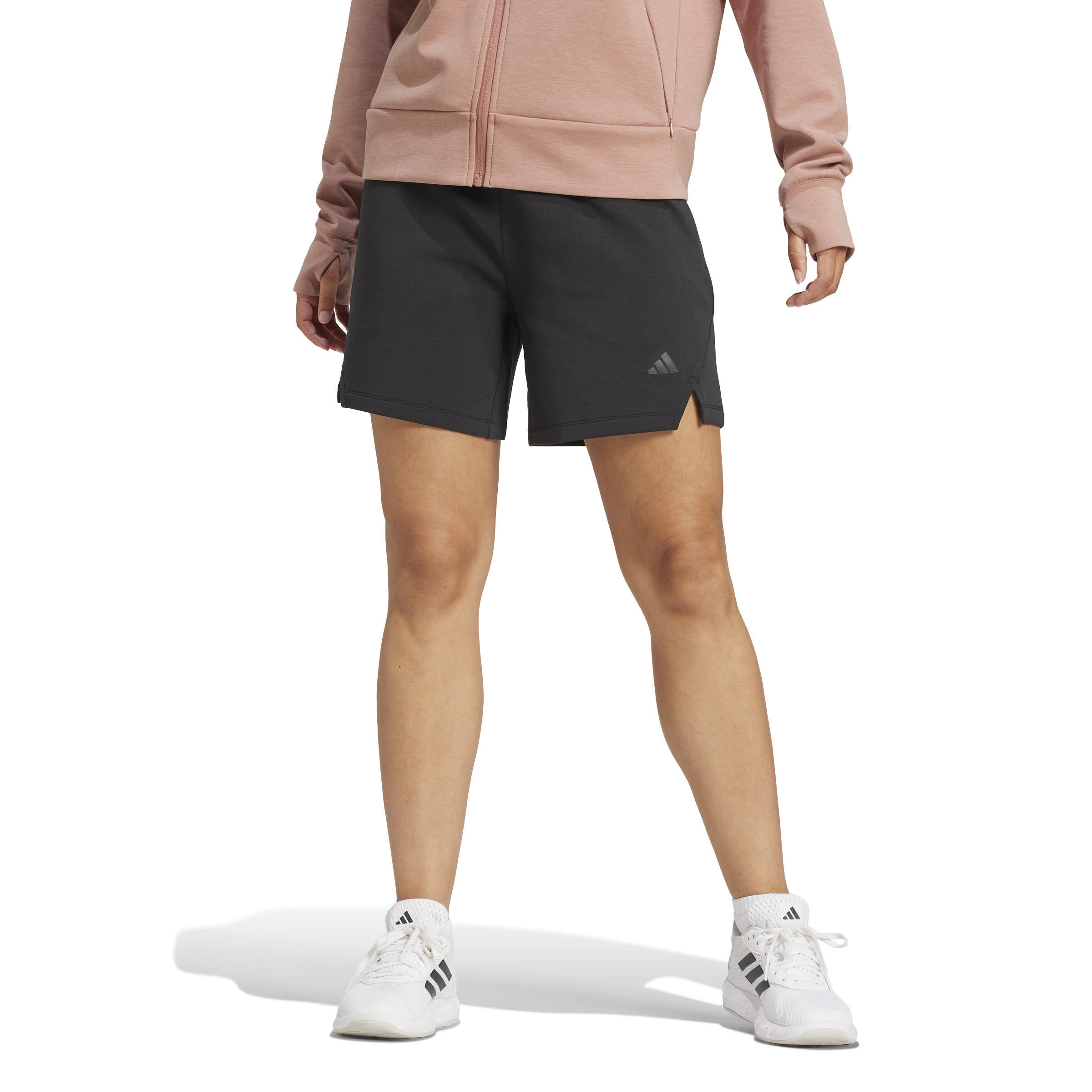 adidas Designed-for-Training Warm-Up Shorts Damen Trainingshorts schwarz