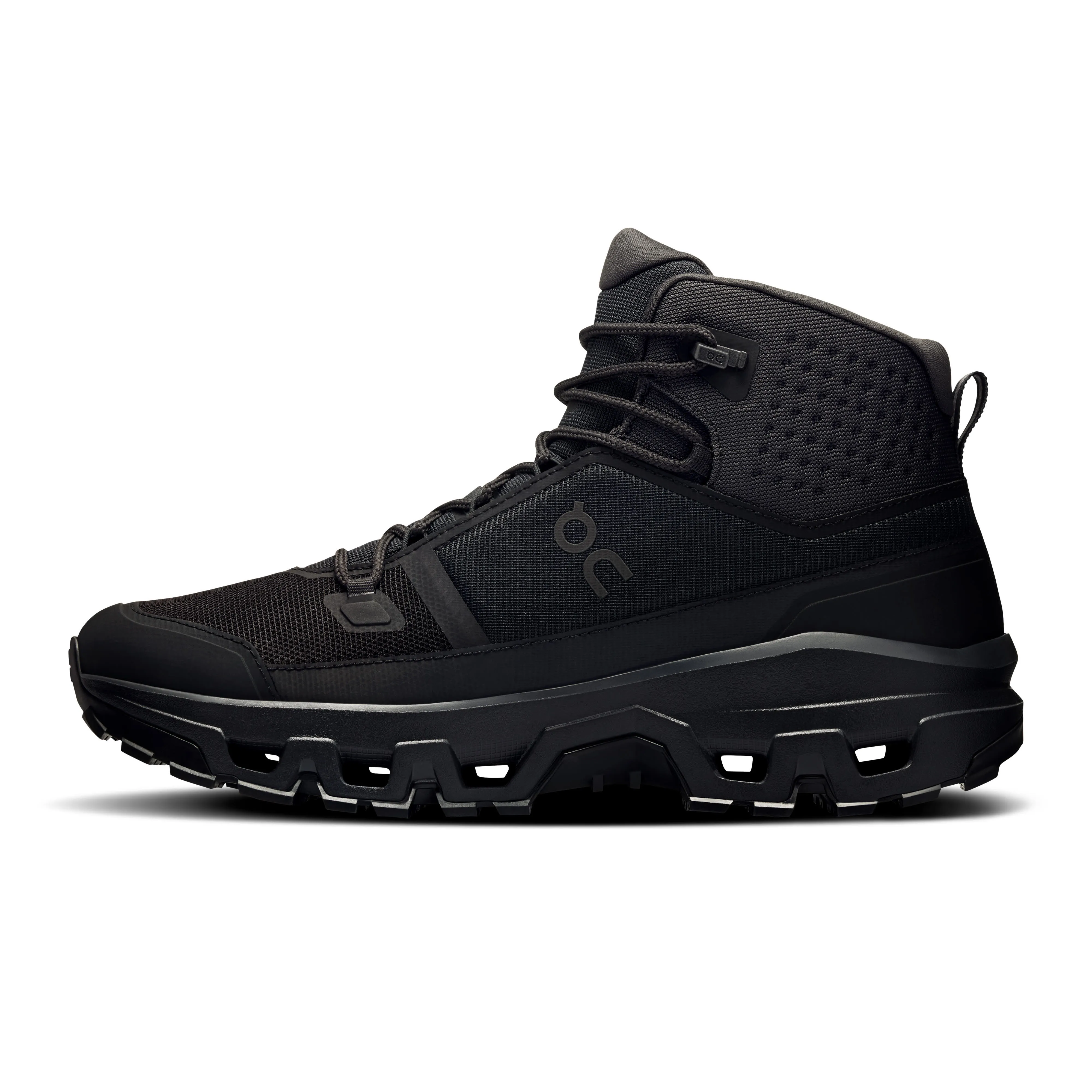 ON Cloudrock Mid WP Trekkingschuhe Wanderschuhe Herren schwarz