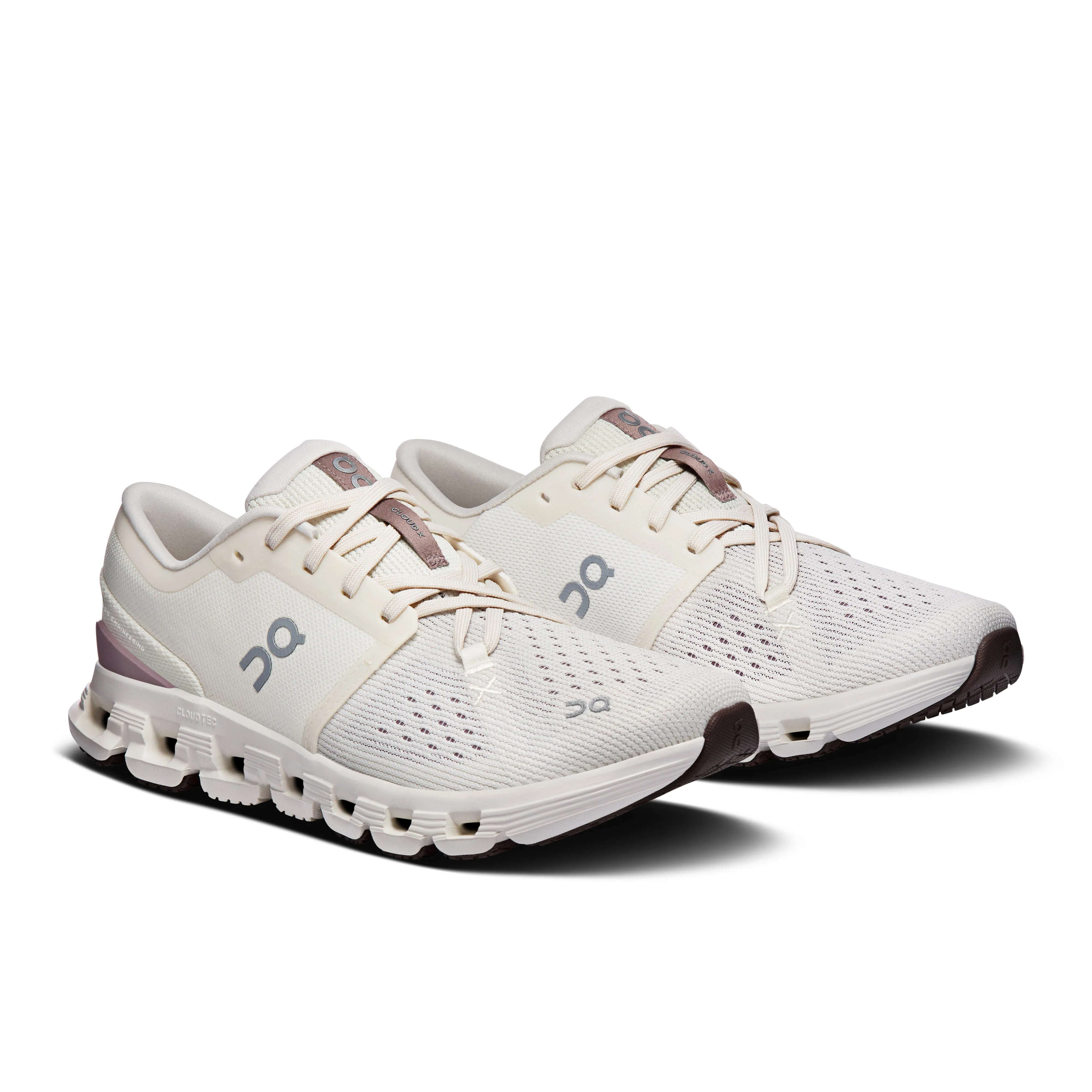 ON CLOUD X 4 Damen Sneaker Sportschuhe Workout-Schuhe ivory/heron
