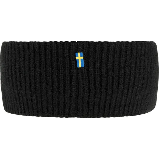 Fjällräven 1960 Logo Headband Stirnband schwarz