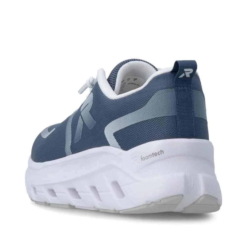 Rieker Stratfort Damen Sneaker Freizeitschuh blau