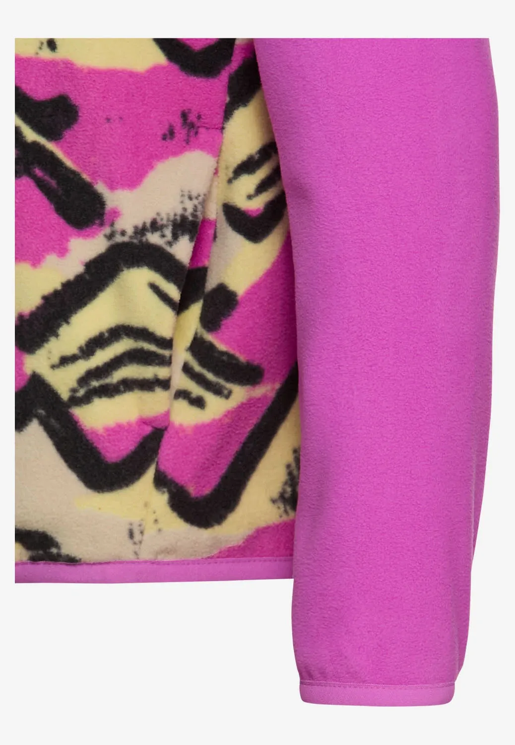 Jack Wolfskin PAW ERA 100 PRINT FZ K Mädchen Fleecejacke pink