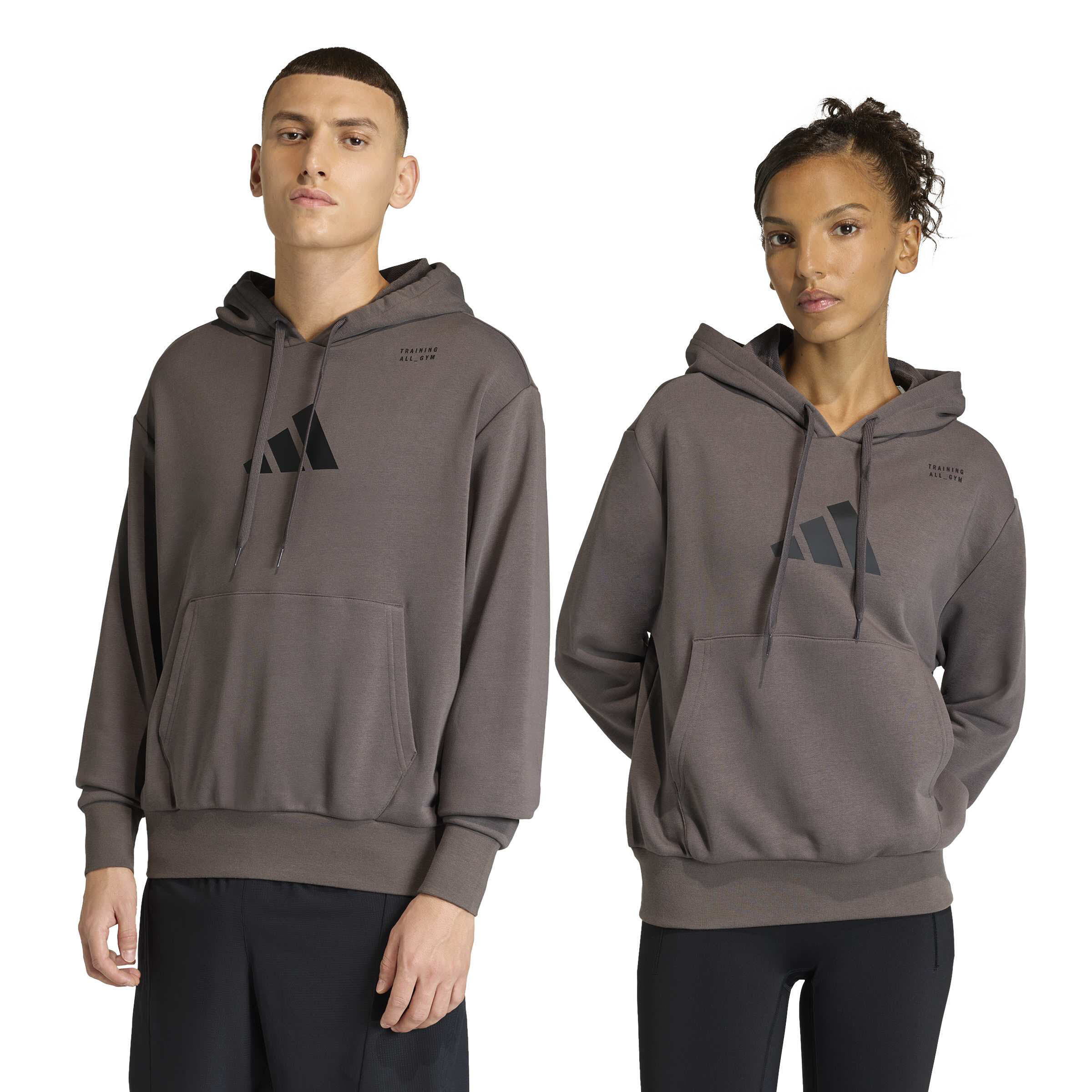 Adidas Hoodie unisex braun
