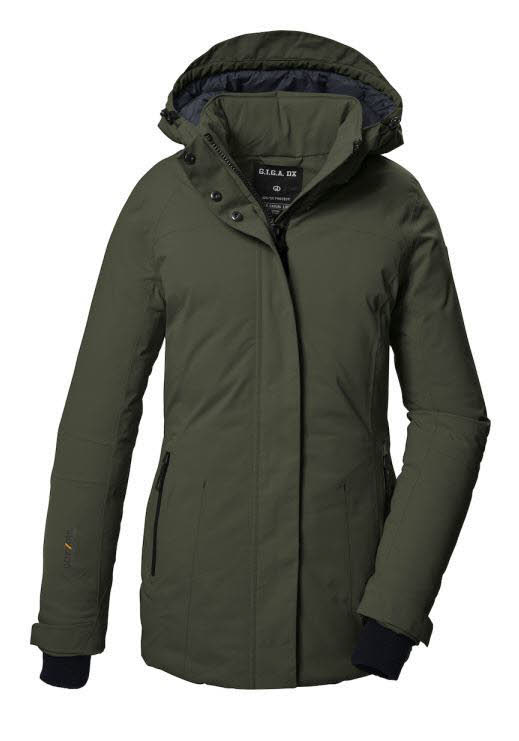 Killtec GW 6 Damen Funktionsjacke Kapuzenjacke grün