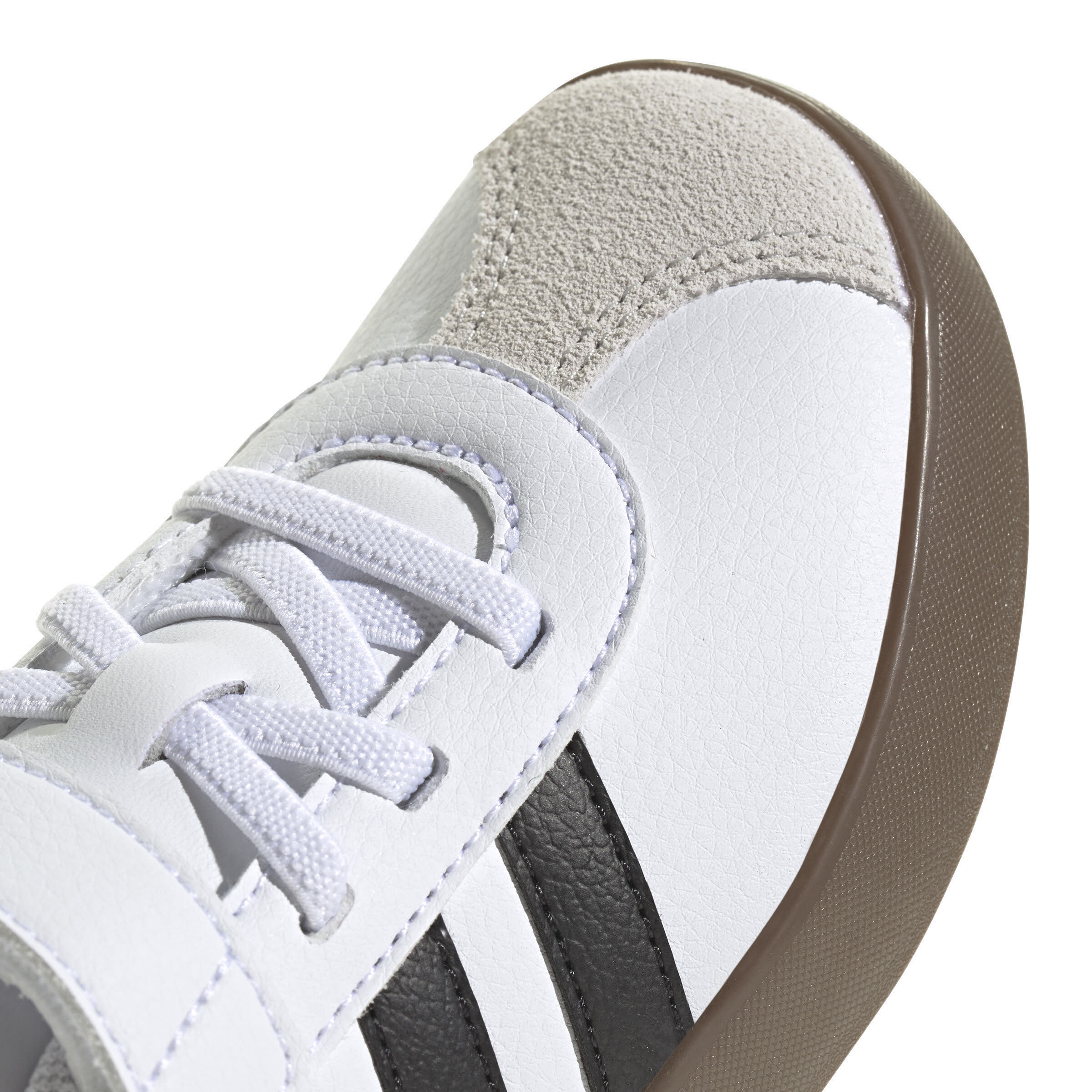 adidas VL COURT 3.0 K Jungen Sneaker Freizeitschuhe weiß/schwarz