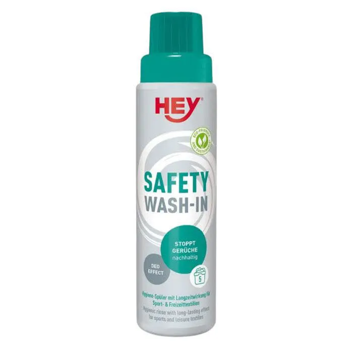HEY Sport SAFETY WASH IN Hygienespüler Waschmittel Sportkleidung 250ml