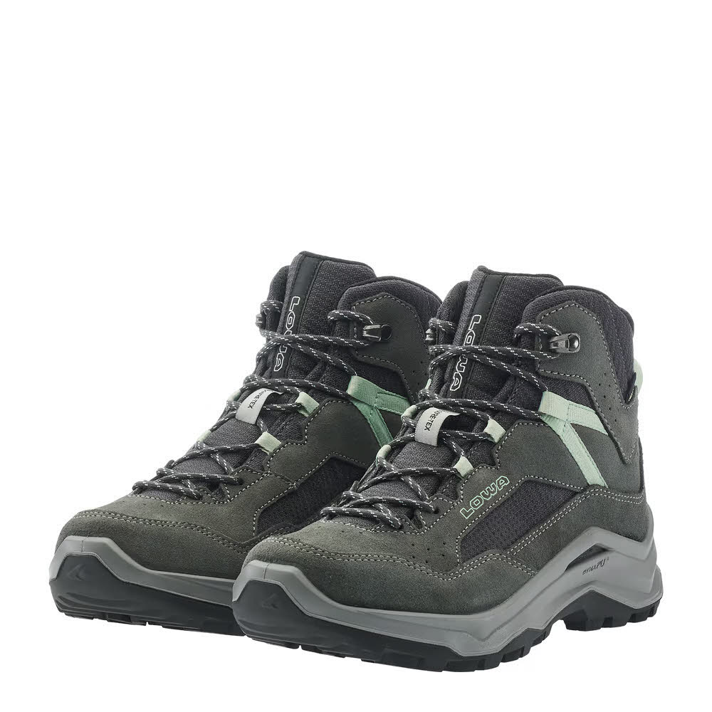 LOWA® VENTIERRA GTX QC Ws Damen Wanderschuhe Trekkingschuhe High grau