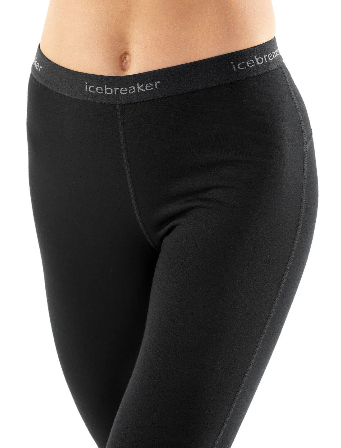 Icebreaker Wmns 200 Oasis Legless Damen Baselayer Unterteil schwarz NEU