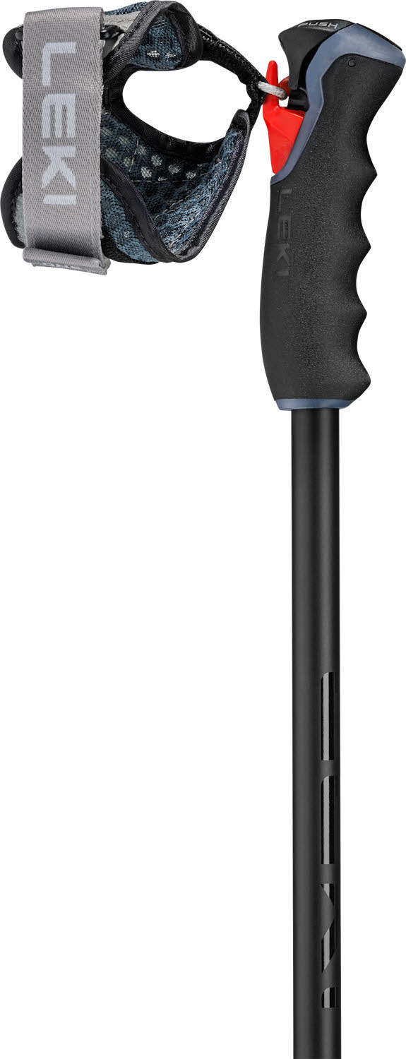 Leki Black Venom GS TR Unisex Skistöcke Ski Poles schwarz/grau