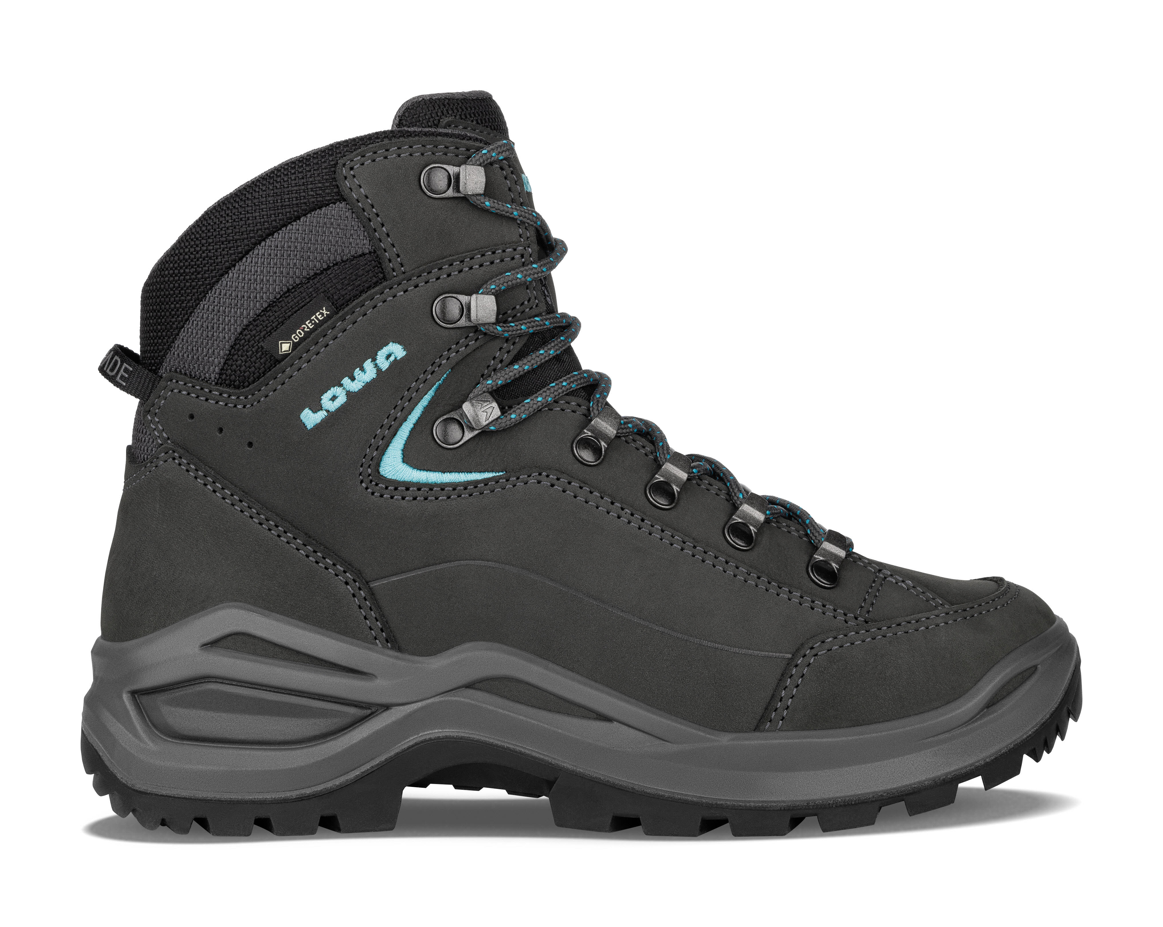Lowa RENEGADE EVO GTX MID Ws S Trekkingschuh Wanderschuh dunkelgrau